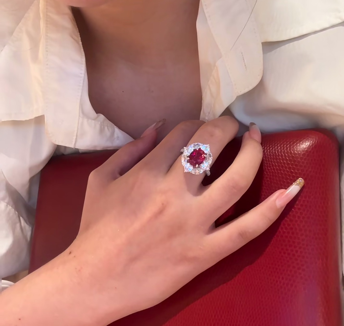 Chanel Haute Joaillerie Fine Jewelry Earrings Necklace Ring Ref 5