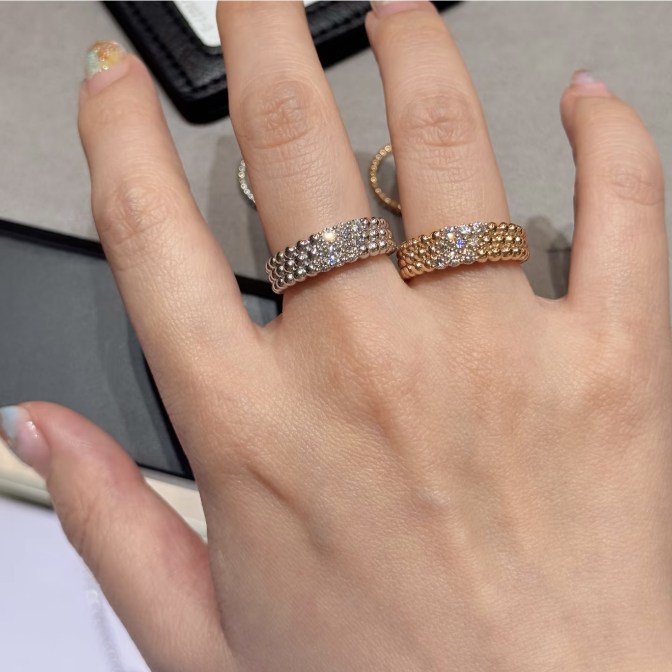 Omega Haute Couture Haute Joaillerie Fine Jewelry Earrings Necklace Ring 7