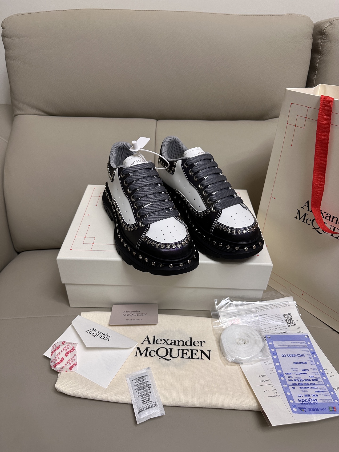 Alexander McQueen Women's Shoes Professional McQueen factory. Top version. Couple style — photo 4