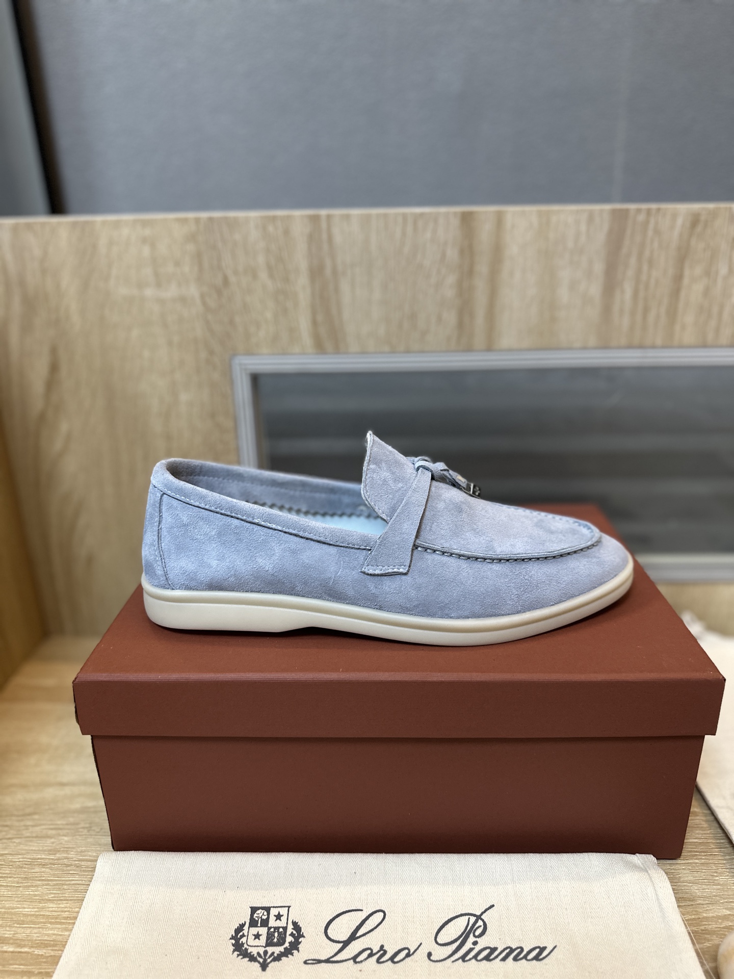 Loro Piana(男) Style Leather Men's Shoes Lookbook Reference image 1