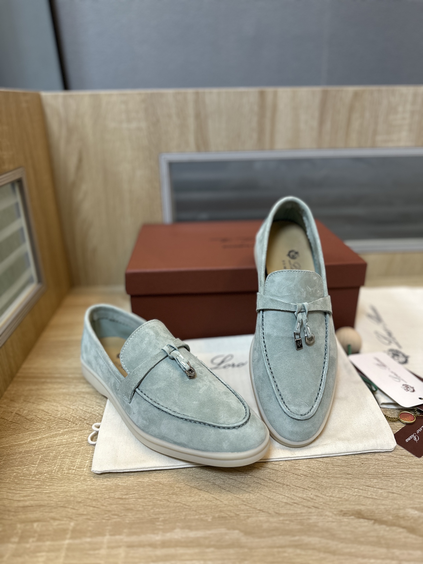 Loro Piana Style Leather Men's Shoes Men's Shoes Men's Shoes detail image 5 from source 782998