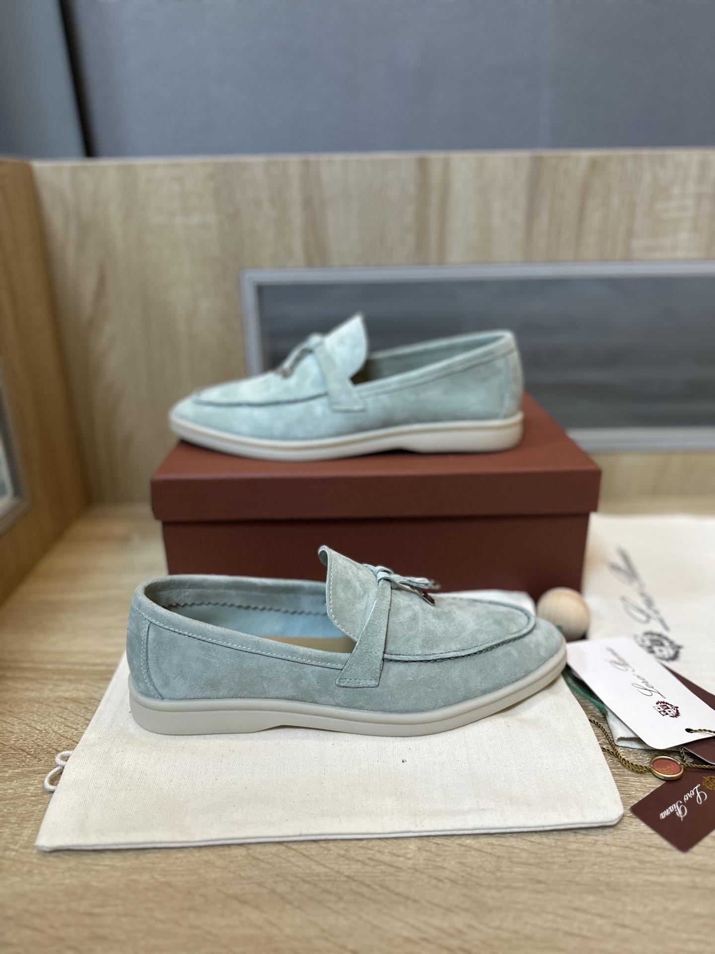 Loro Piana Style Leather Men's Shoes Men's Shoes Men's Shoes detail image 6 from source 782998