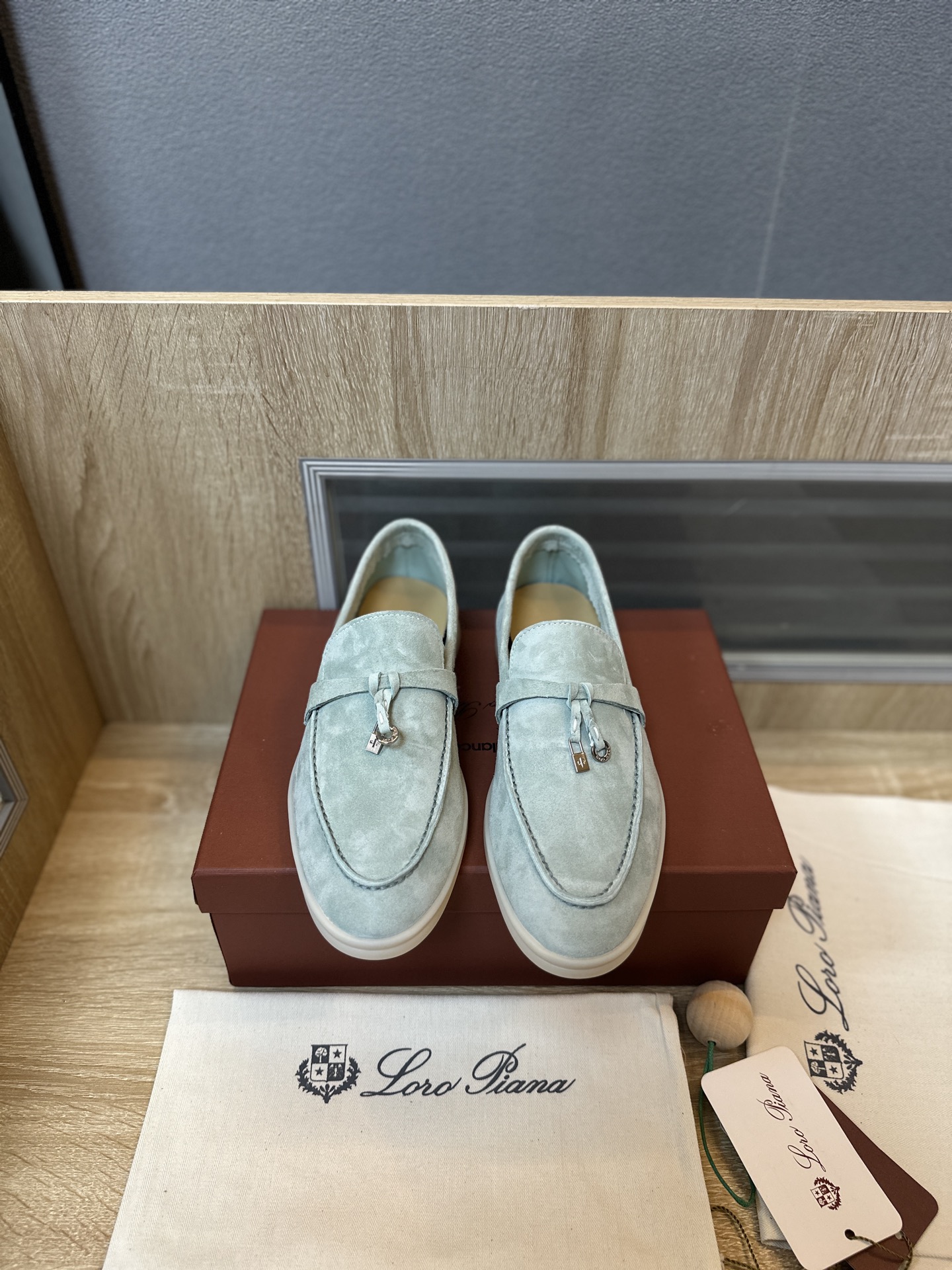 Loro Piana Style Leather Men's Shoes Men's Shoes Men's Shoes detail image 7 from source 782998