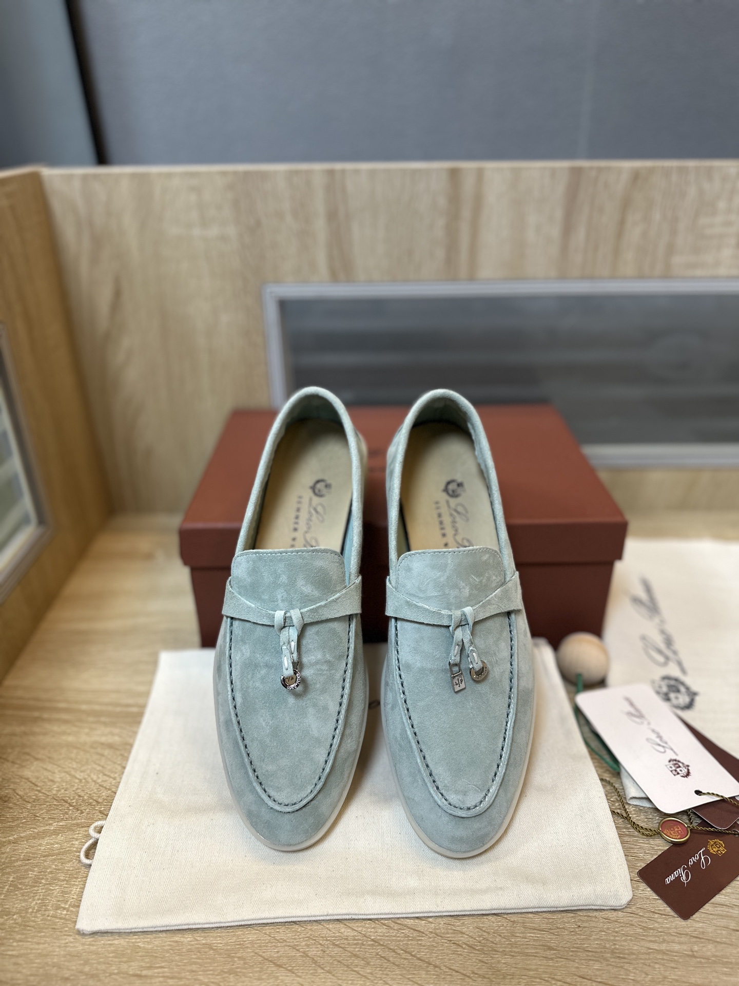 Loro Piana Style Leather Men's Shoes Men's Shoes Men's Shoes detail image 3 from source 782998