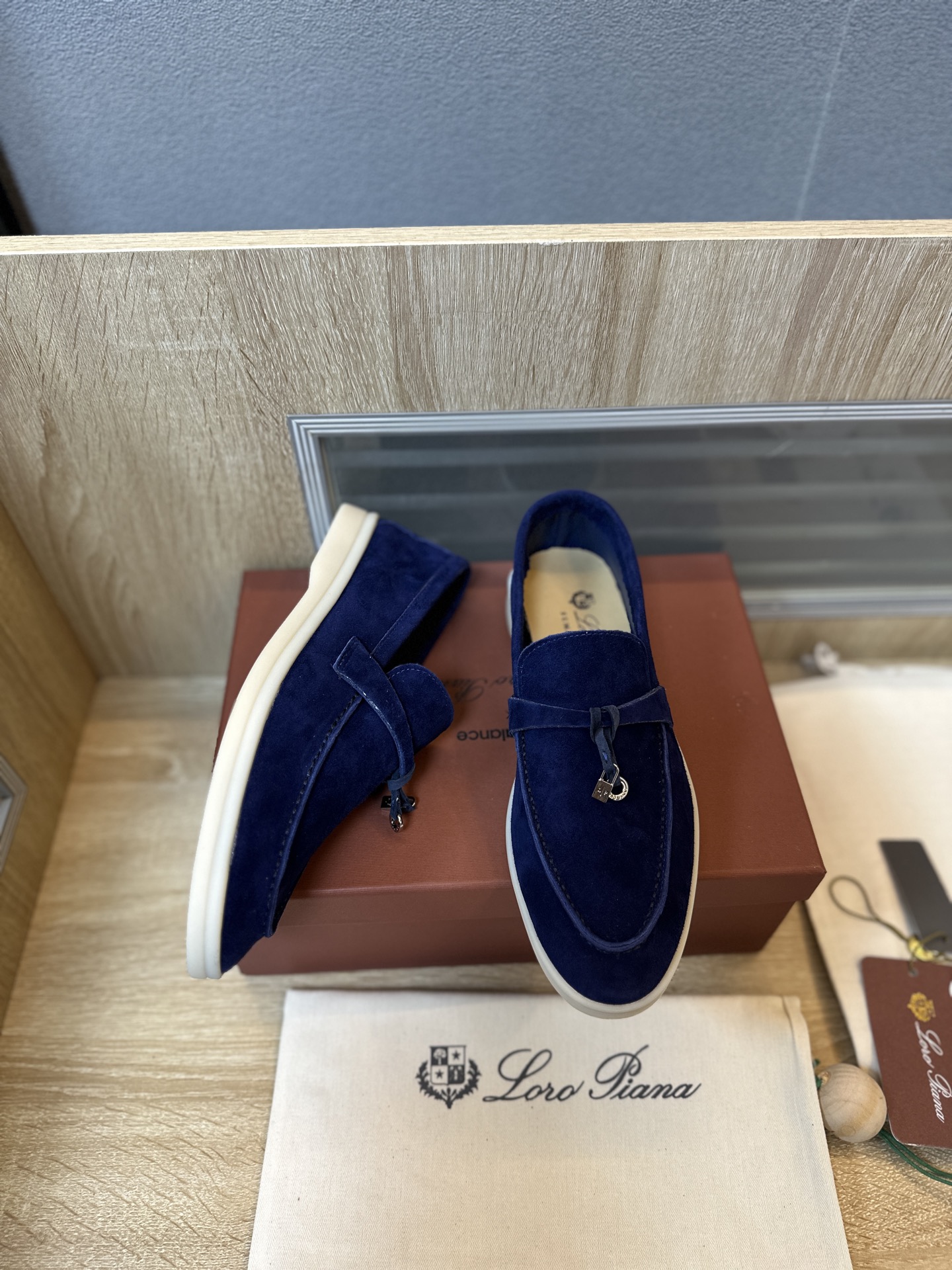 Loro Piana Style Leather Men's Shoes Men's Shoes Men's Shoes detail image 6 from source 782994