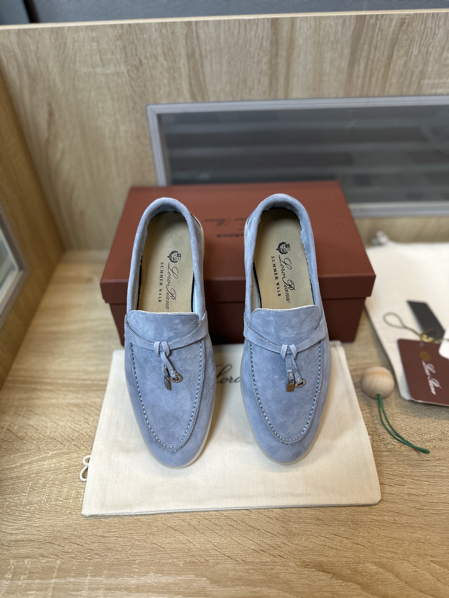 Loro Piana Style Leather Men's Shoes Men's Shoes Men's Shoes detail image 3 from source 782997