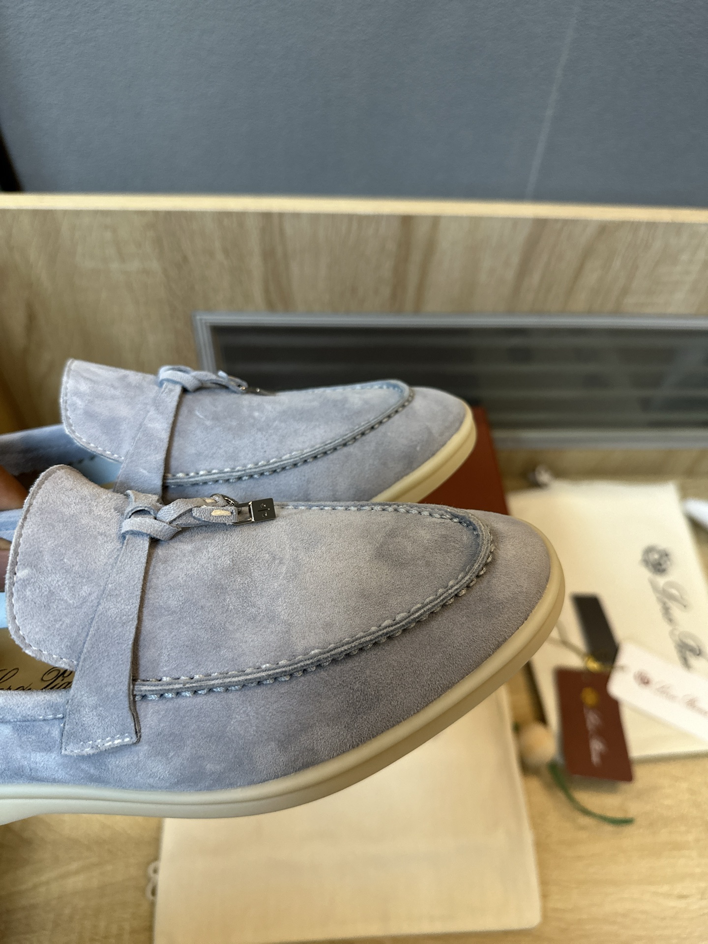 Loro Piana Style Leather Men's Shoes Men's Shoes Men's Shoes detail image 9 from source 782997