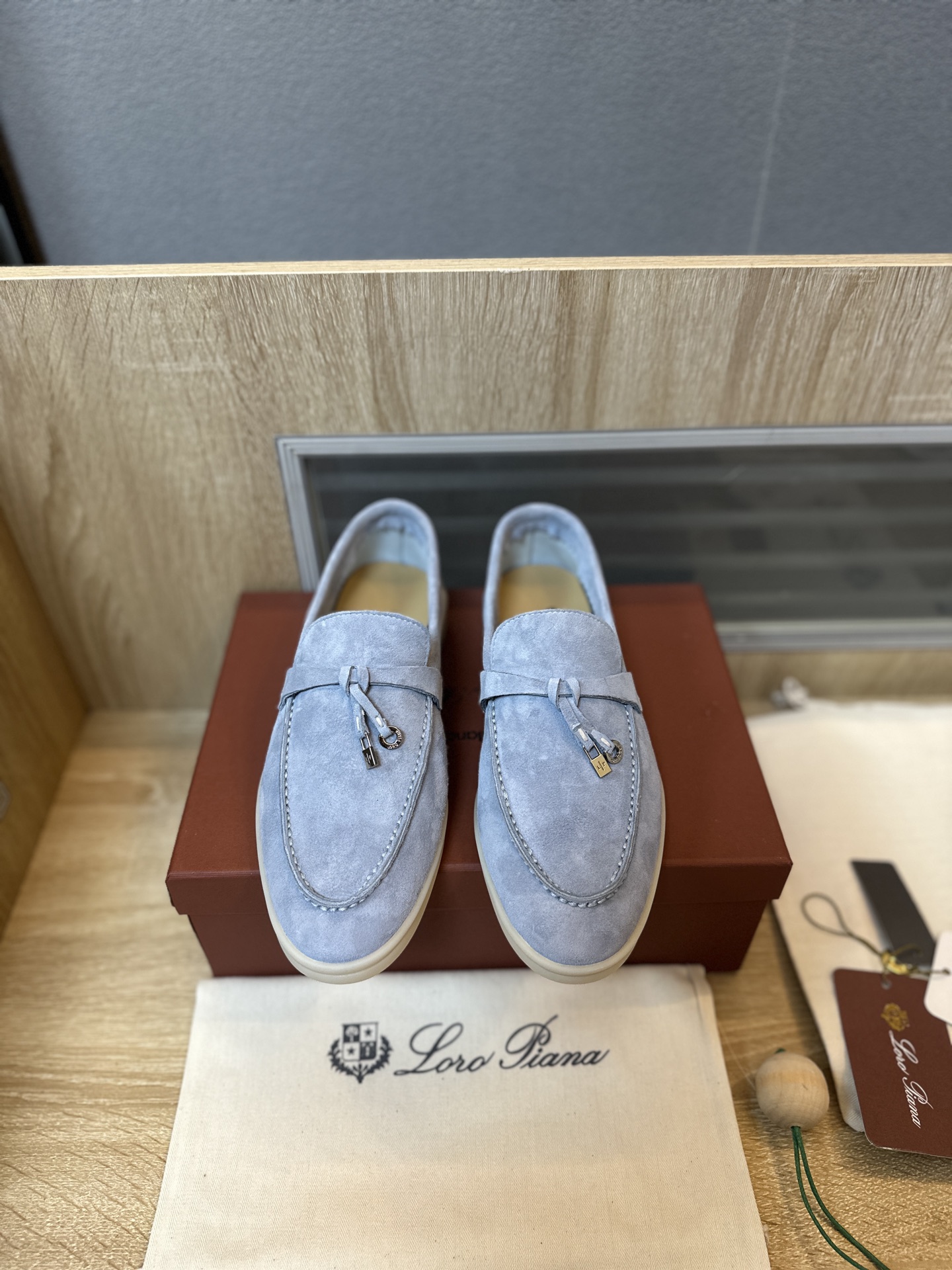 Loro Piana Style Leather Men's Shoes Men's Shoes Men's Shoes detail image 4 from source 782997