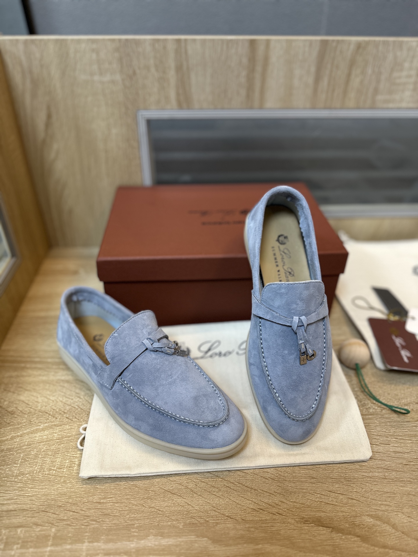 Loro Piana Style Leather Men's Shoes Men's Shoes Men's Shoes detail image 8 from source 782997