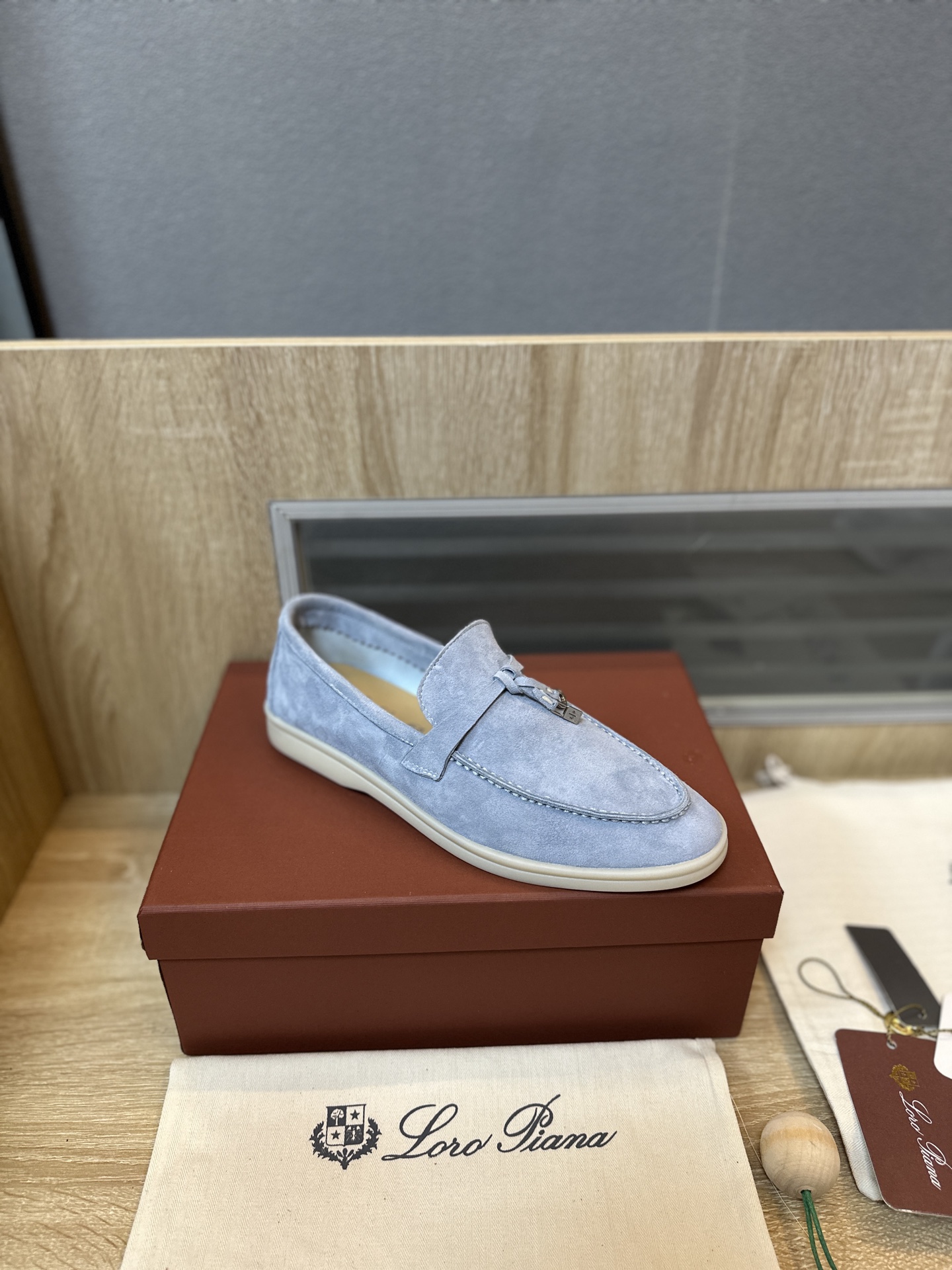 Loro Piana Style Leather Men's Shoes Men's Shoes Men's Shoes detail image 6 from source 782997