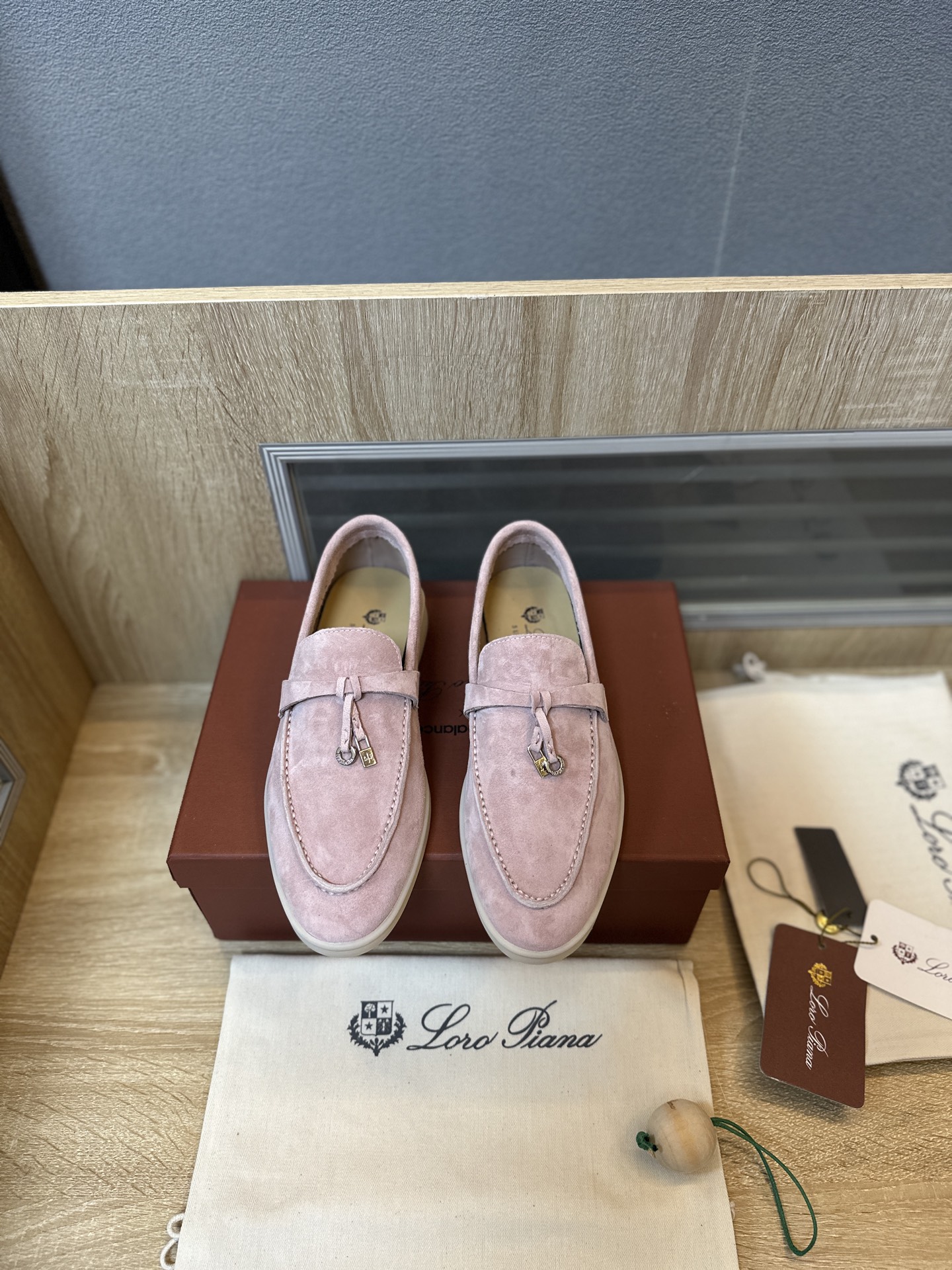 Loro Piana Style Leather Men's Shoes Men's Shoes Men's Shoes detail image 3 from source 782996