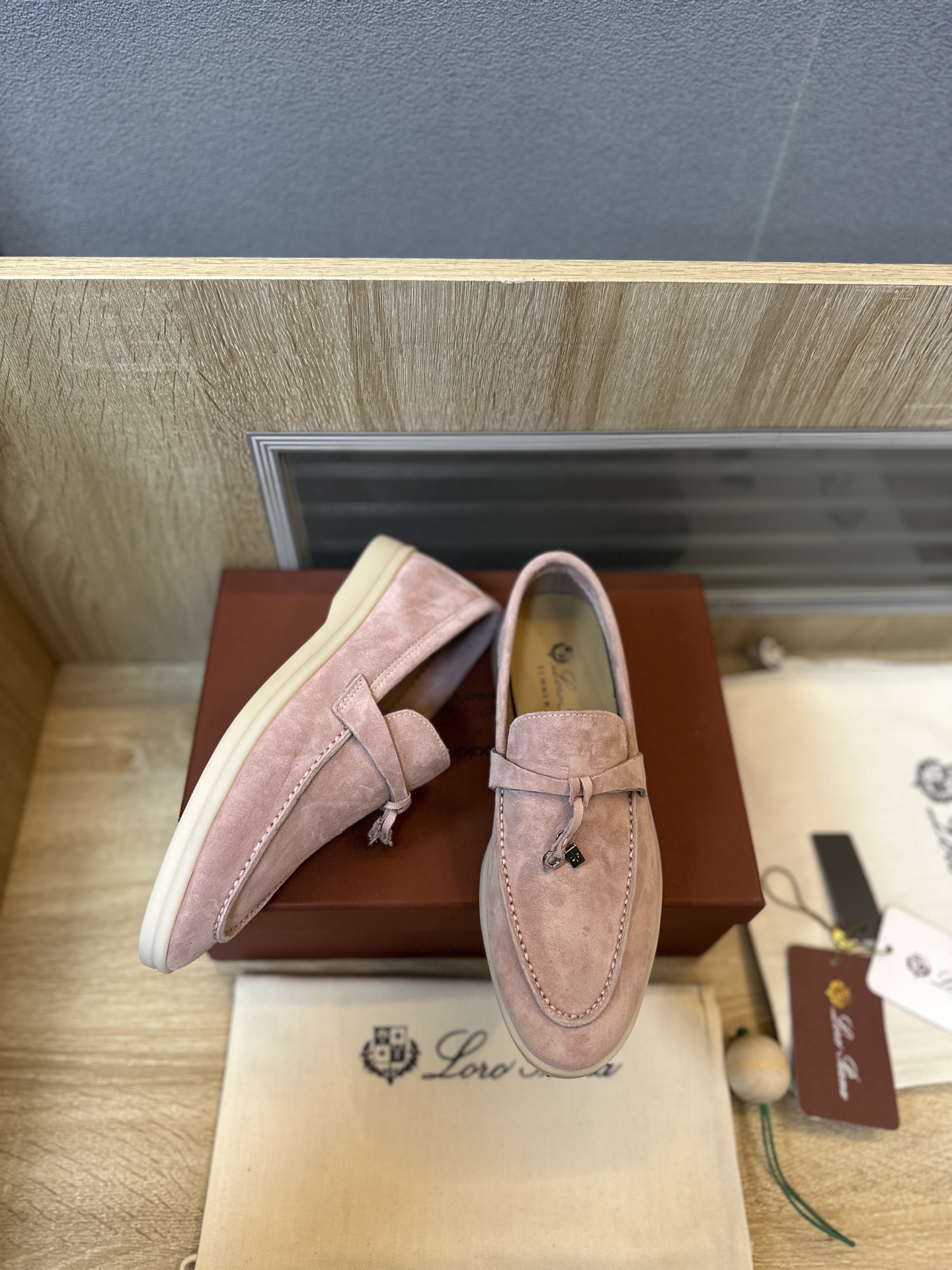 Loro Piana Style Leather Men's Shoes Men's Shoes Men's Shoes detail image 6 from source 782996