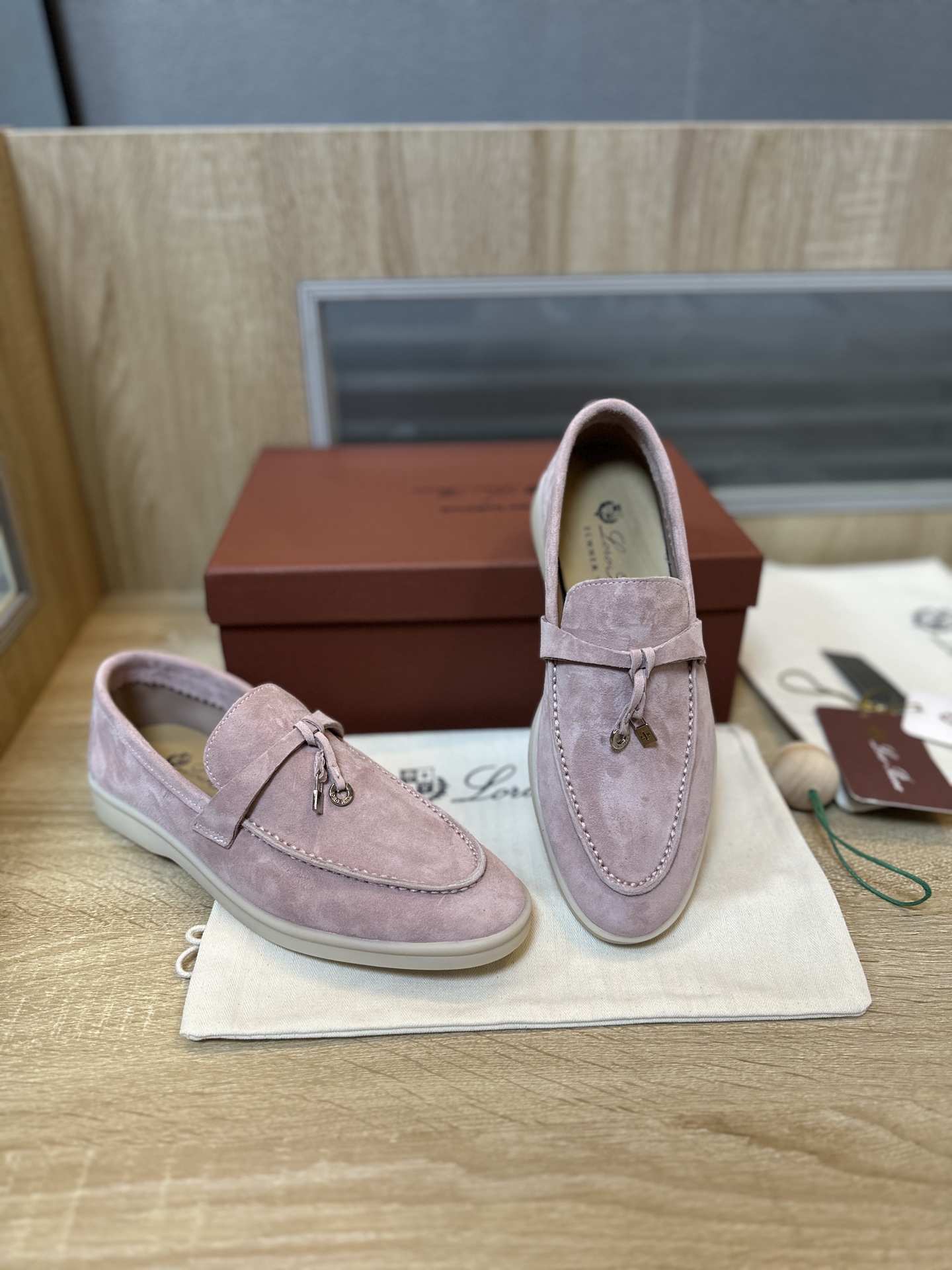 Loro Piana Style Leather Men's Shoes Men's Shoes Men's Shoes detail image 7 from source 782996