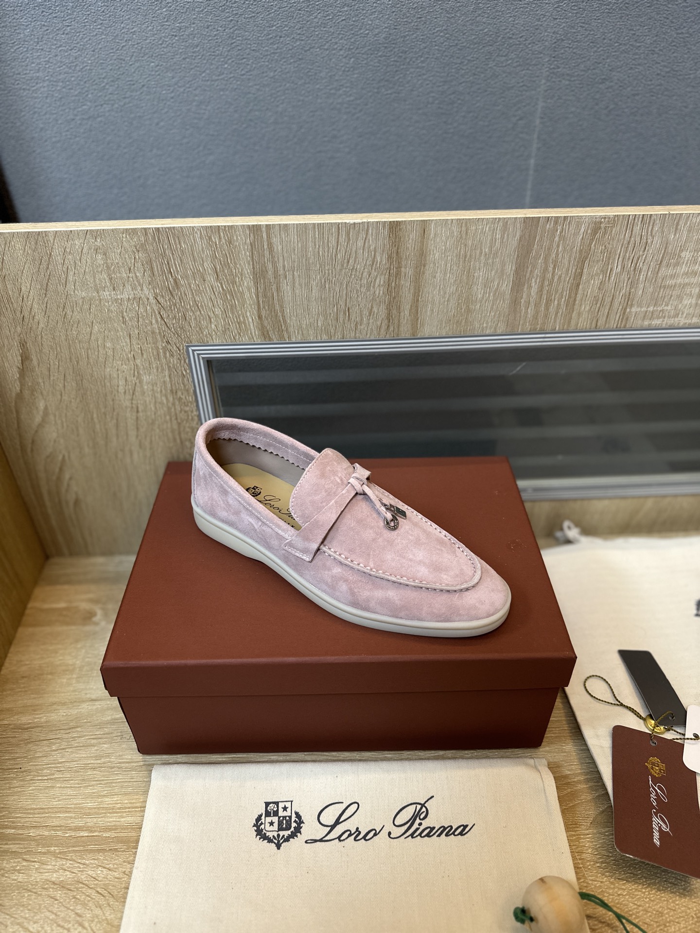 Loro Piana Style Leather Men's Shoes Men's Shoes Men's Shoes detail image 4 from source 782996