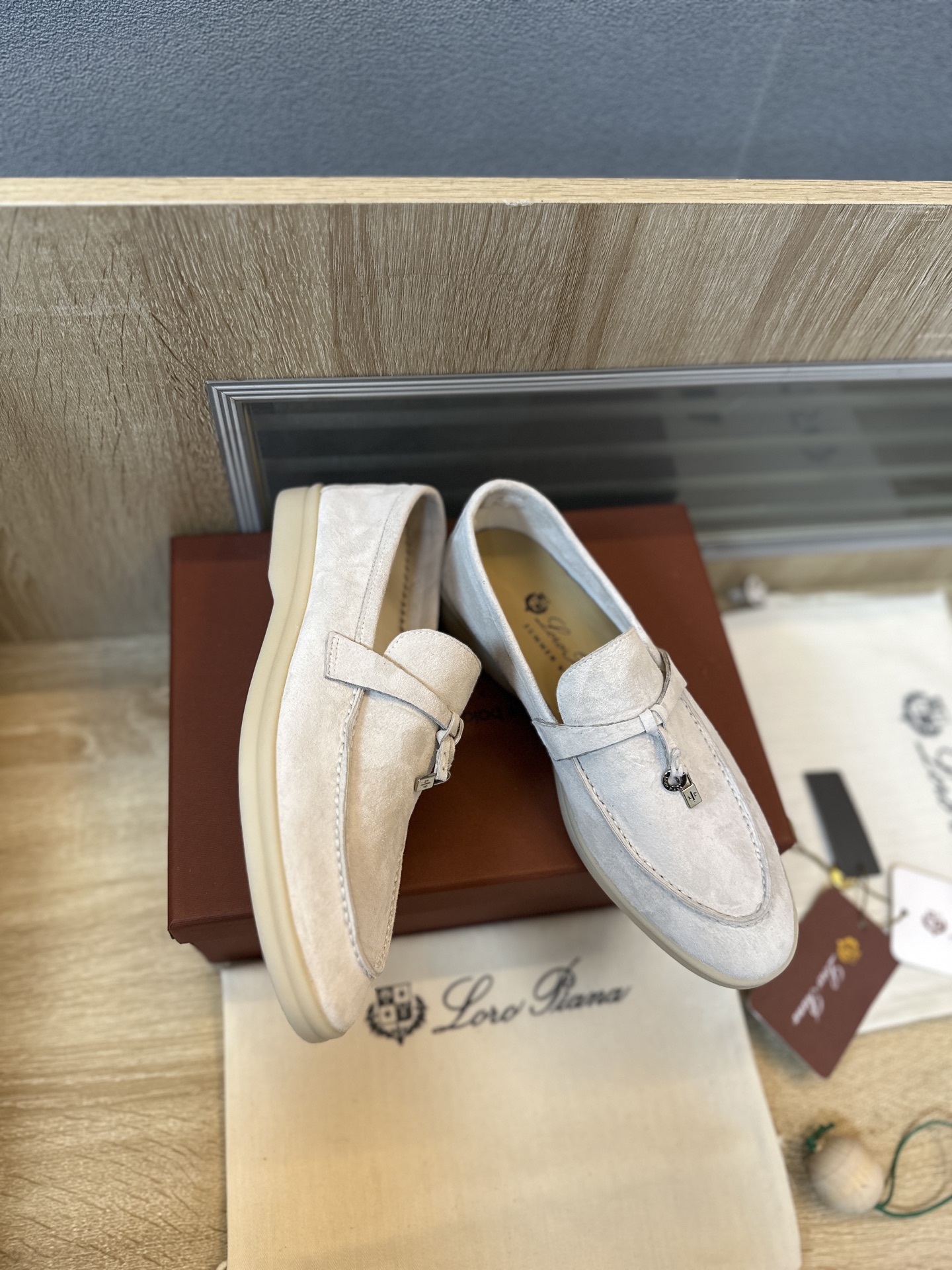 Loro Piana Style Leather Men's Shoes Men's Shoes Men's Shoes detail image 3 from source 782993