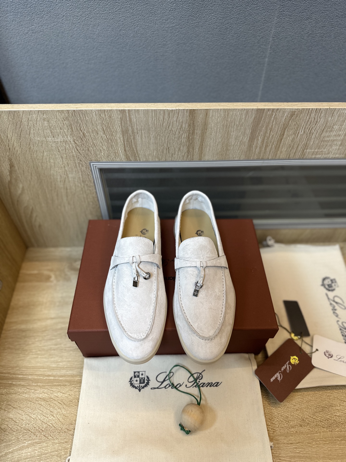 Loro Piana Style Leather Men's Shoes Men's Shoes Men's Shoes detail image 9 from source 782993