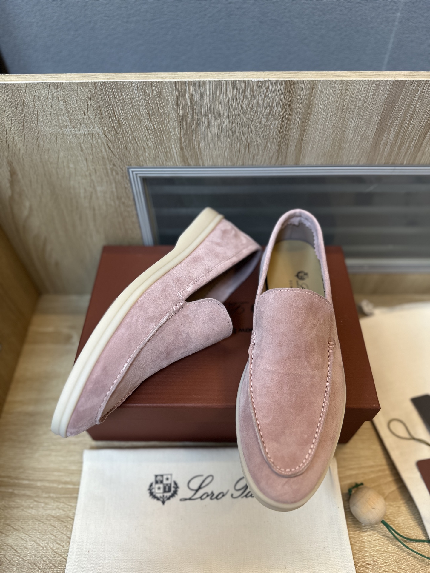 Loro Piana Style Leather Men's Shoes Men's Shoes Men's Shoes detail image 6 from source 782992