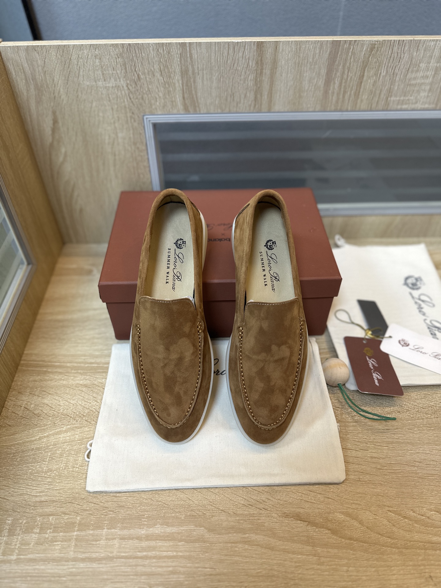 Loro Piana Style Leather Men's Shoes Men's Shoes Men's Shoes detail image 5 from source 782995