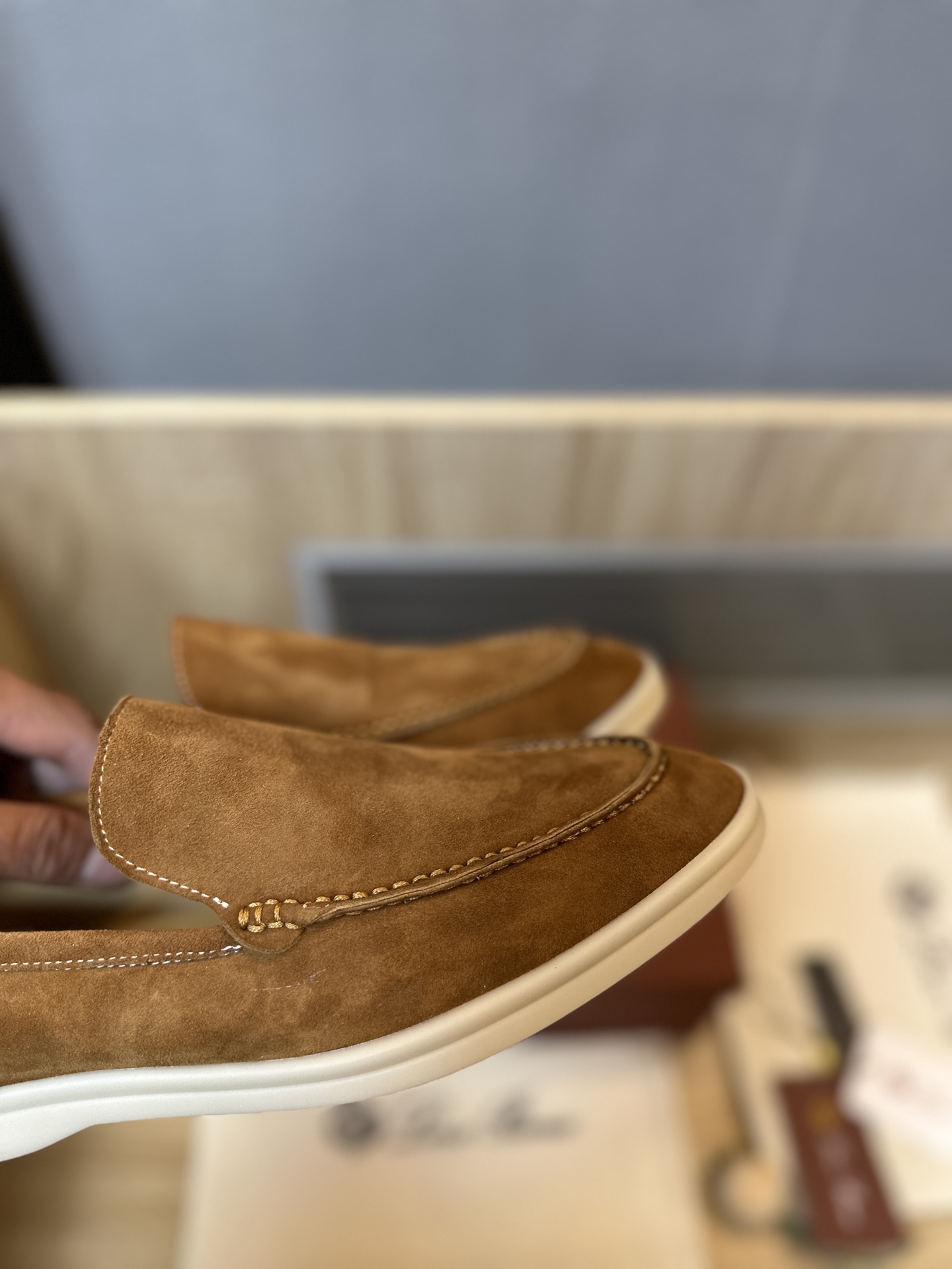 Loro Piana(男) Style Leather Men's Shoes Lookbook Reference image 1