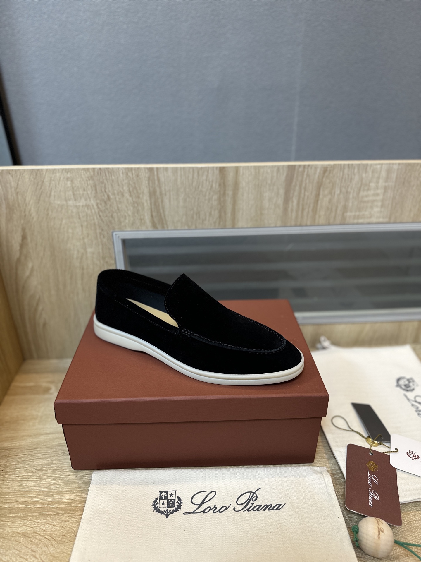 Loro Piana Style Leather Men's Shoes Men's Shoes Men's Shoes detail image 3 from source 766917