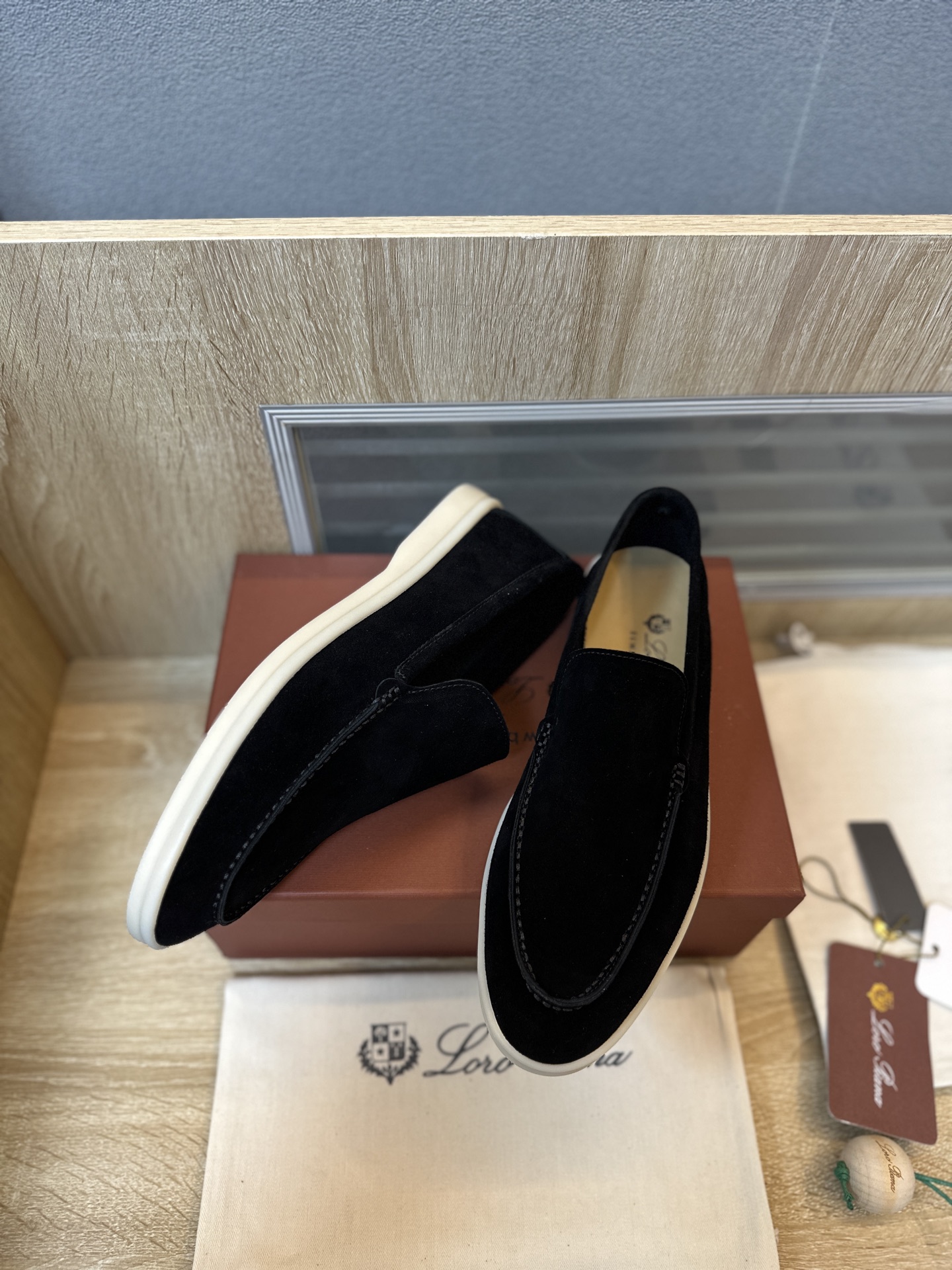 Loro Piana Style Leather Men's Shoes Men's Shoes Men's Shoes detail image 8 from source 766917