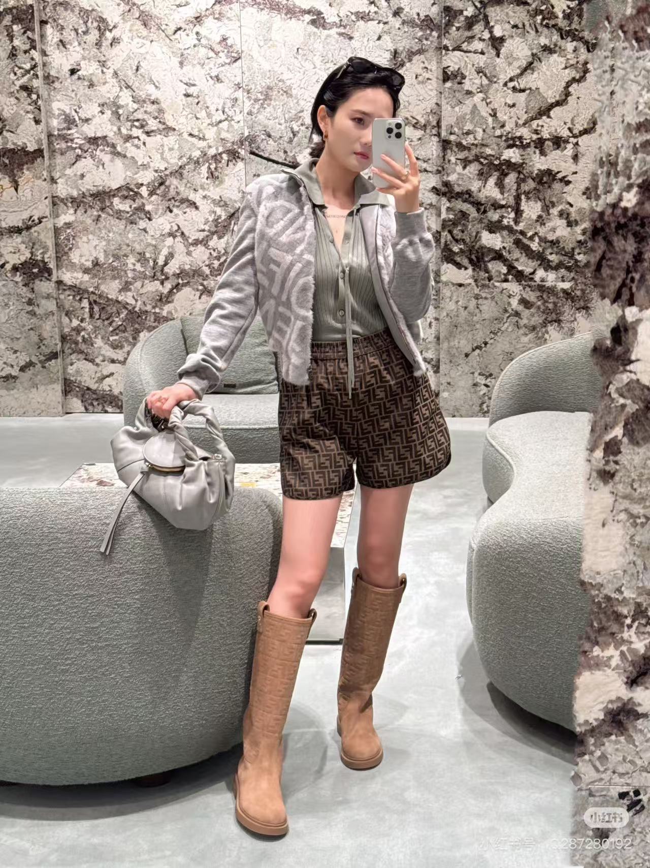 NO:613416,Xiaohongshu outfit, boots, boots19860909小红书穿搭,靴子,boots,Women's Shoes