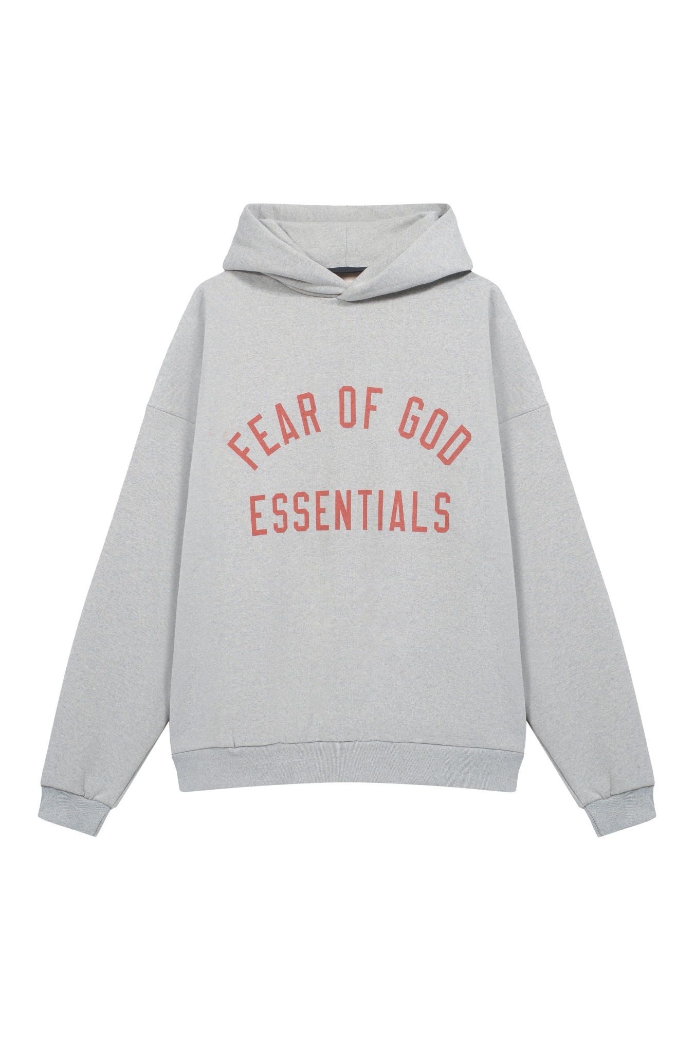 Gris trigo oscuro, en stock todas las tallas ❤️‍🔥 6272#¡Oferta especial! FEAR OF GOD ESSENTIALS 24FW Sudader…