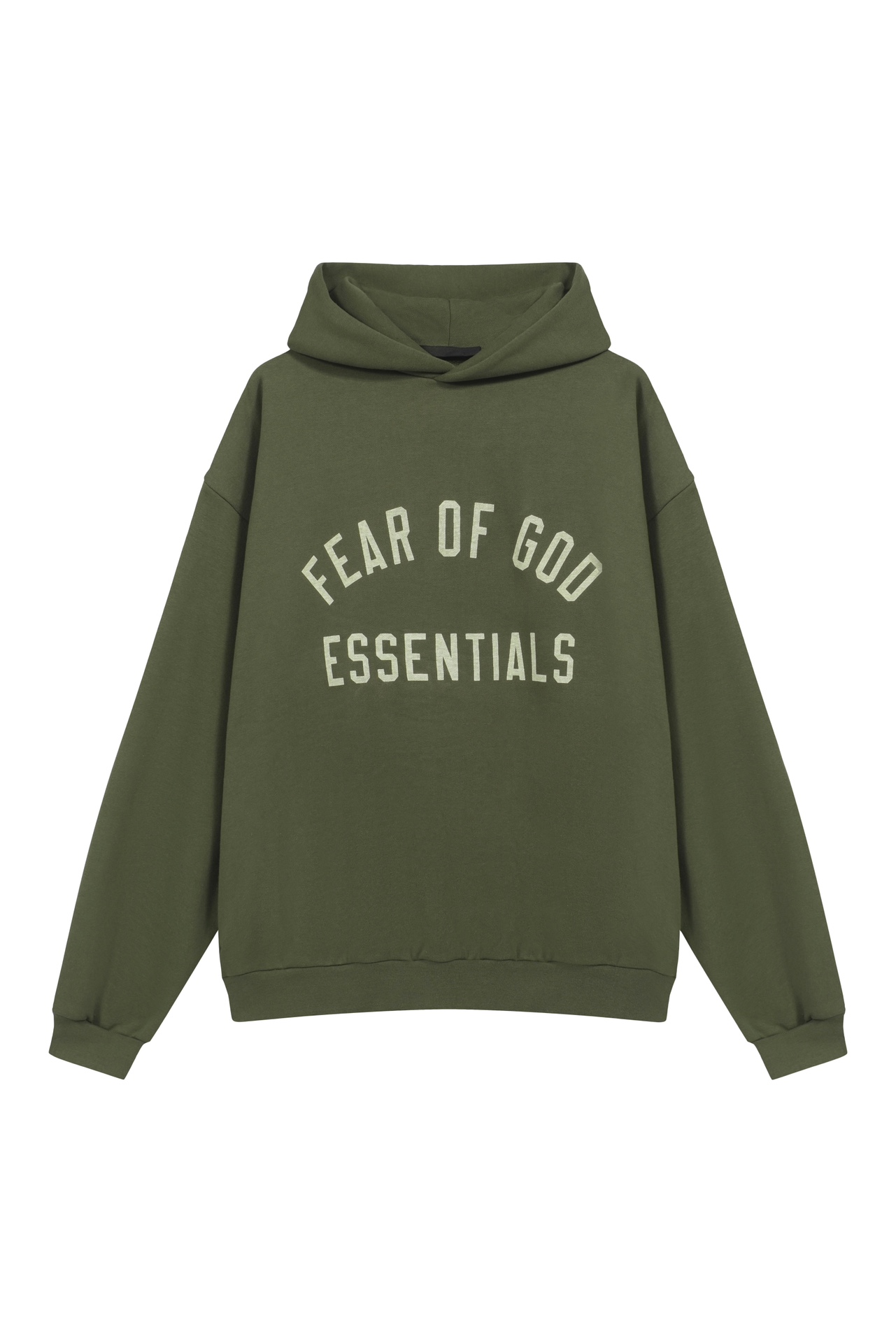Verde perenne, en stock todas las tallas 🚨🚨 6272#¡Oferta especial! FEAR OF GOD ESSENTIALS 24FW Sudadera con…