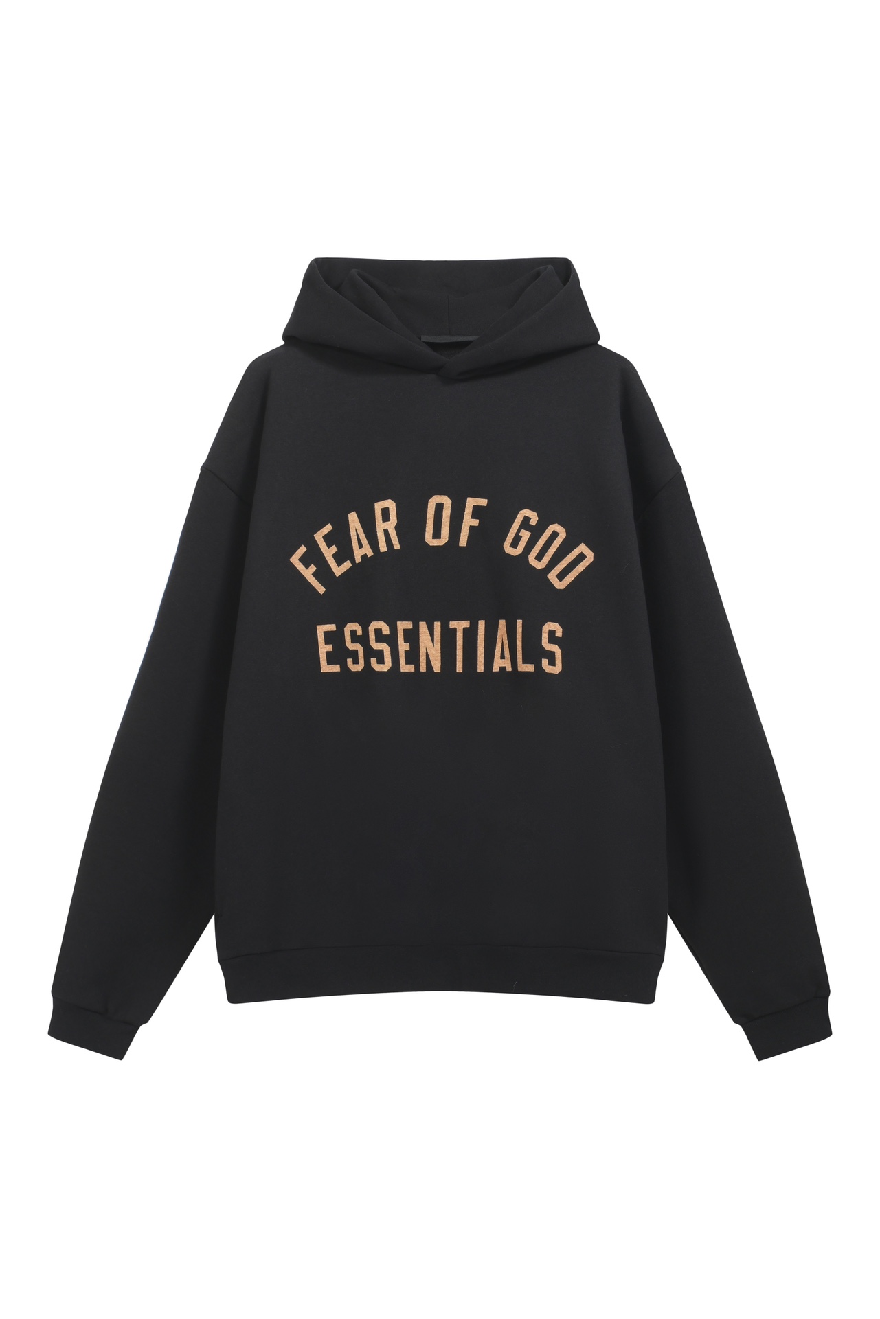 Negro azabache, en stock todas las tallas 🆗🆗 6272#¡Oferta especial! FEAR OF GOD ESSENTIALS 24FW Sudadera co…