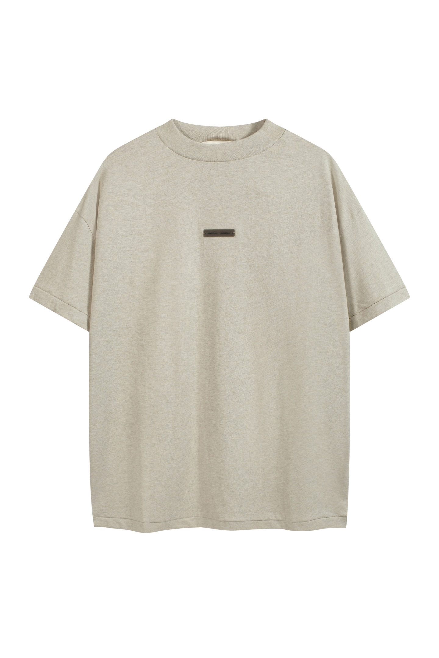 Nuevo gris claro, disponible en stock 🚨 6295#FO ESS Camiseta de manga corta con logo de letras, gris claro, gris mader…