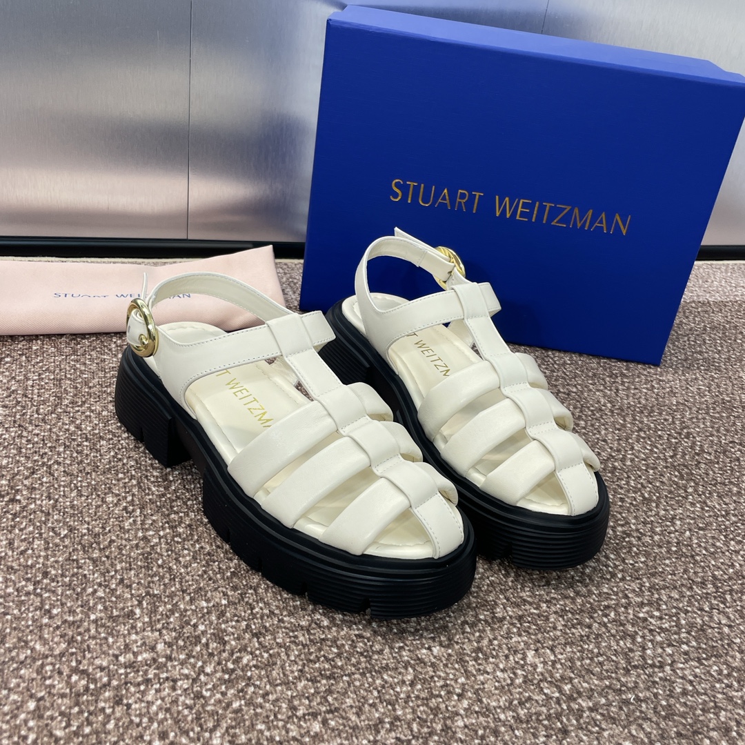 stuartweitzman2024春夏新款SOFIANOLITAFISHERMANSANDAL罗马风女