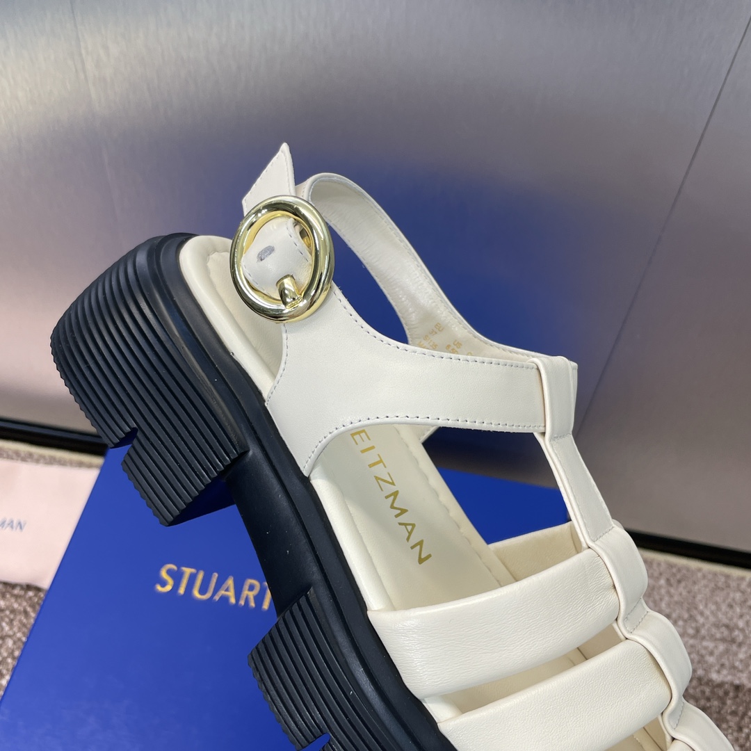 stuartweitzman2024春夏新款SOFIANOLITAFISHERMANSANDAL罗马风女