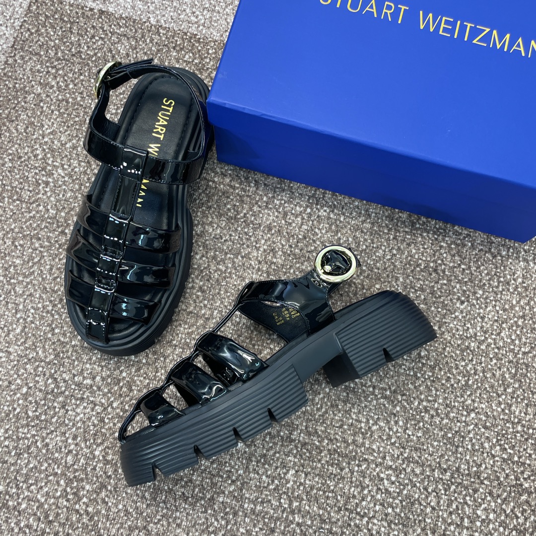 stuartweitzman2024春夏新款SOFIANOLITAFISHERMANSANDAL罗马风女