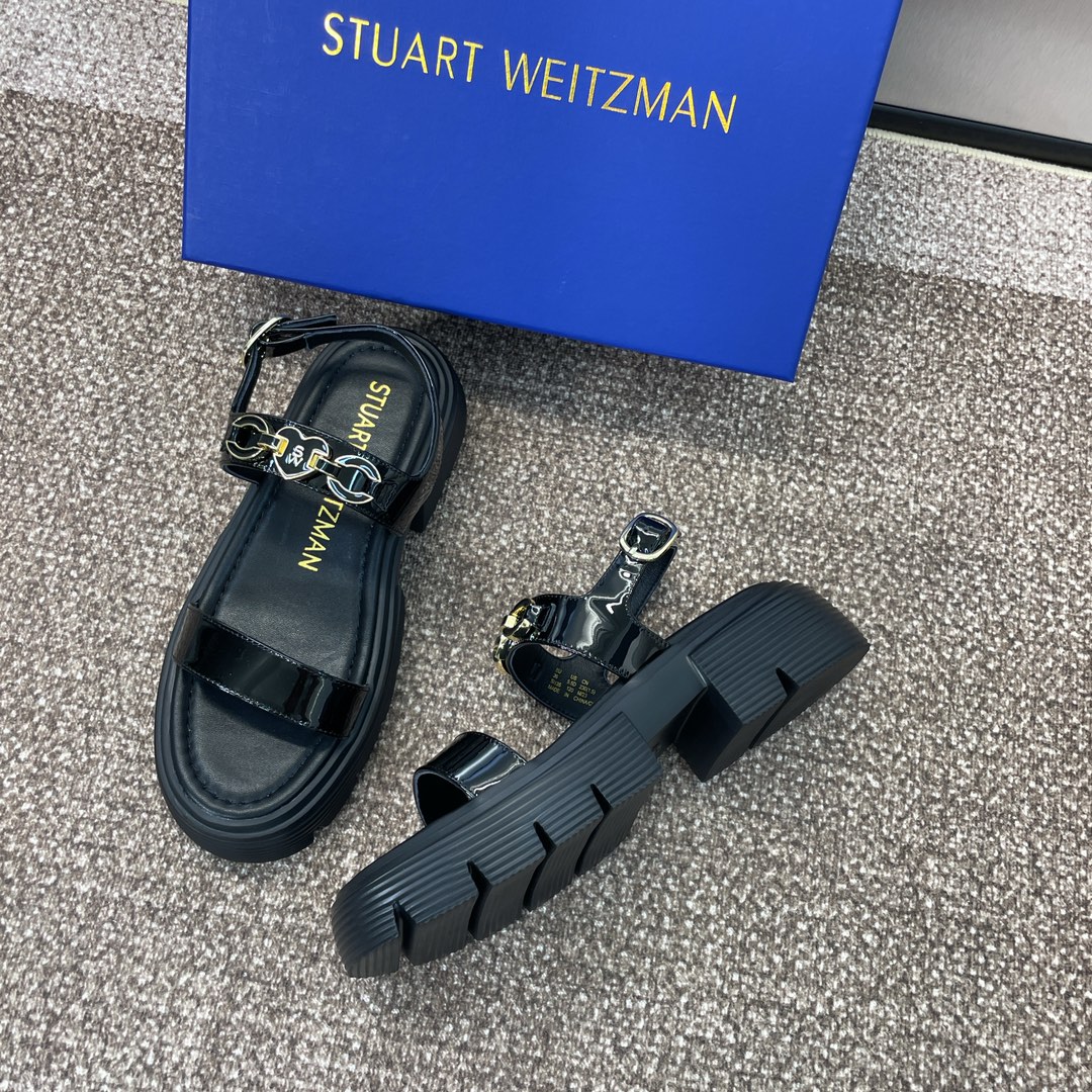 stuartweitzman2024春夏新款SIGNATUREHEARTLOLITASANDAL女鞋sw