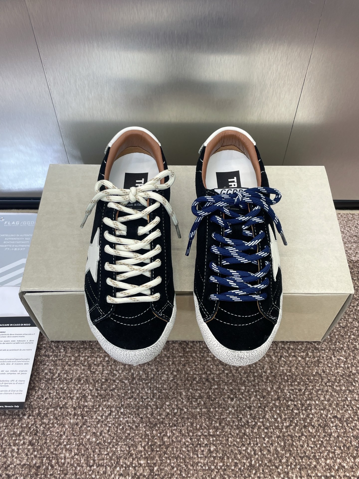 Golden Goose Spring/Summer 2025 High-Top Sneakers with Detoxin Girl Shoes – P650 - 图片 9
