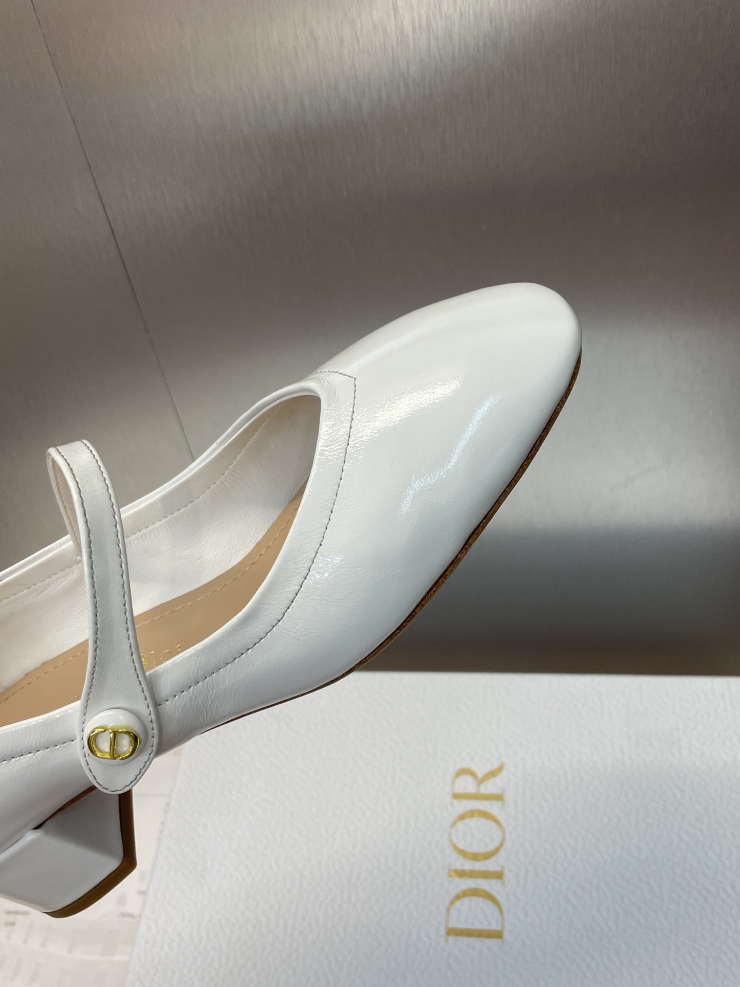 “New Ballet Shoes P744D- Autumn/Winter 2025 Fashion Show, Imported Materials, 3.5CM Heel” - 图片 6