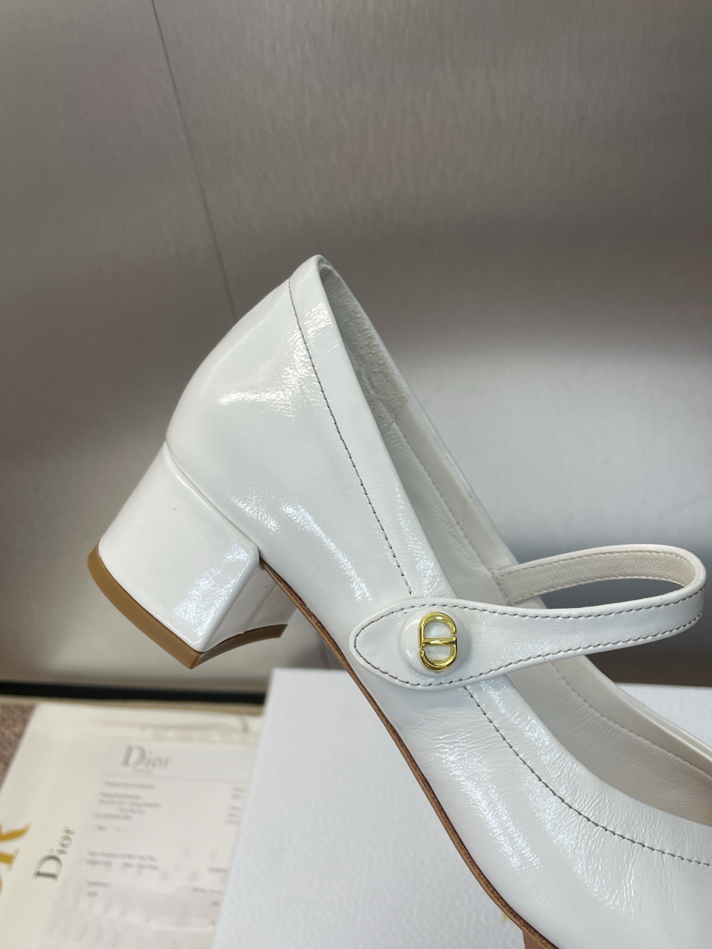 “New Ballet Shoes P744D- Autumn/Winter 2025 Fashion Show, Imported Materials, 3.5CM Heel” - 图片 7