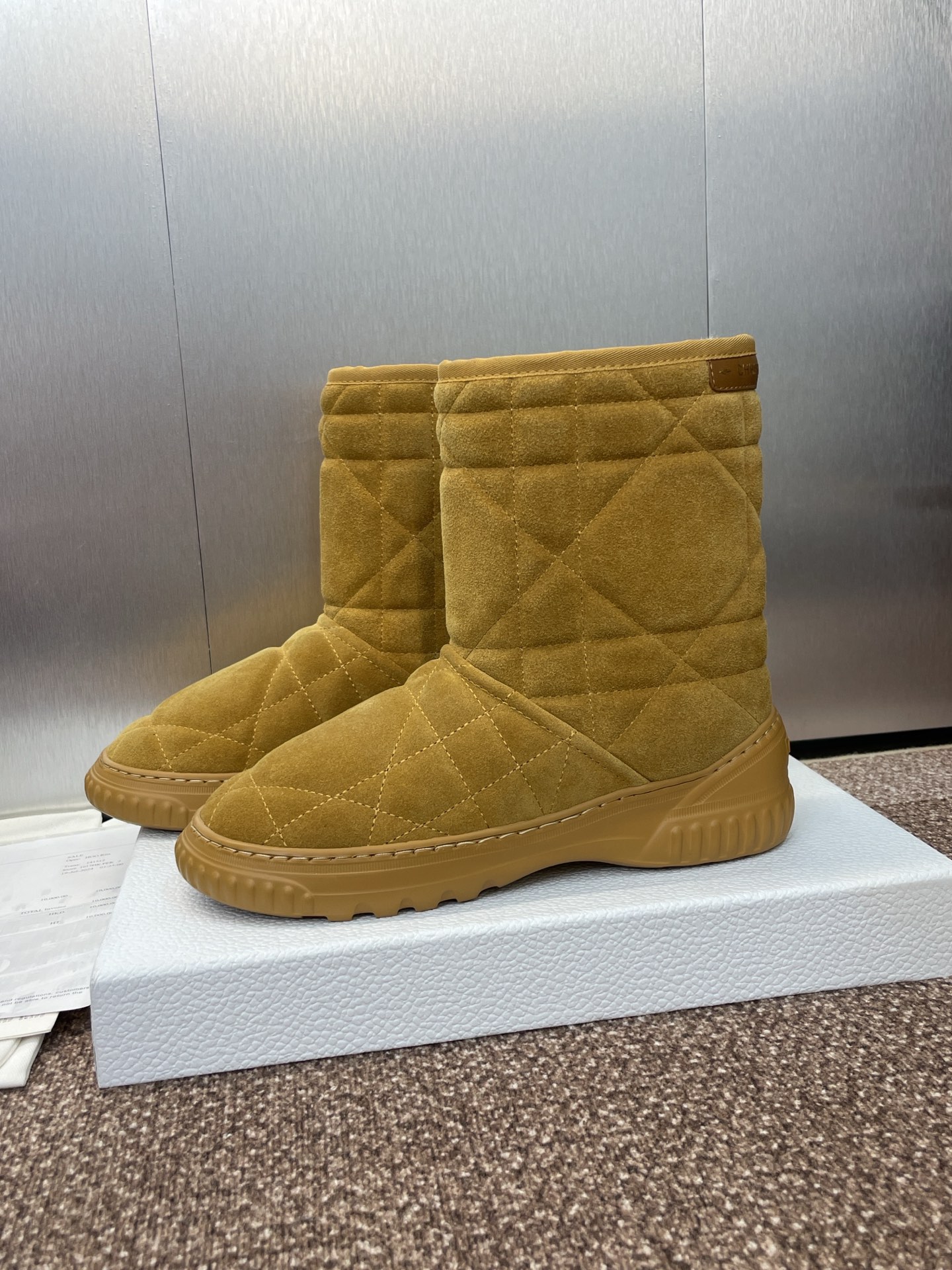 Dior D-Chez Moi Shearling Lined Snow Boots - Winter Warmth & Style 6 i1757451216300 5828 0 4