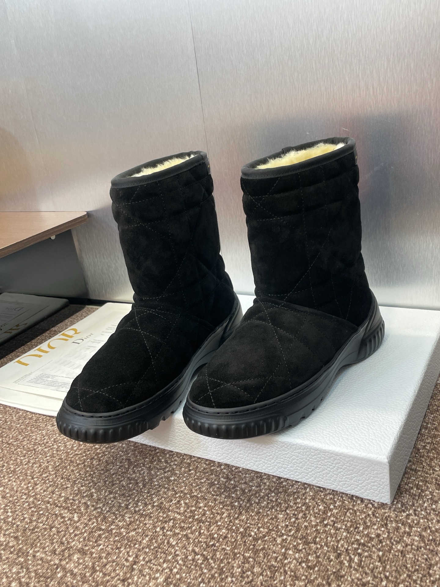 D-Chez Moi Shearling Snow Boots: Warm, Stylish Winter Boots 4 i1757451265377 5667 0 2