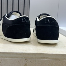迪奥 Dior 2026春夏新款Ribbon系带休闲帆布运动小白鞋 CD字母logo织带平底圆头拼色阿甘 迪奥 Dior 2026春夏新款Ribbon系带休闲帆布运动小白鞋 CD字母logo织带平底圆头拼色阿甘