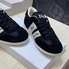 迪奥 Dior 2026春夏新款Ribbon系带休闲帆布运动小白鞋 CD字母logo织带平底圆头拼色阿甘 迪奥 Dior 2026春夏新款Ribbon系带休闲帆布运动小白鞋 CD字母logo织带平底圆头拼色阿甘