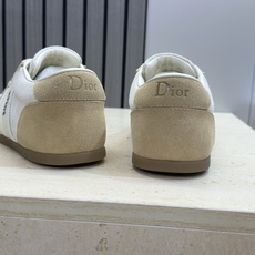 迪奥 Dior 2026春夏新款Ribbon系带休闲帆布运动小白鞋 CD字母logo织带平底圆头拼色阿甘 迪奥 Dior 2026春夏新款Ribbon系带休闲帆布运动小白鞋 CD字母logo织带平底圆头拼色阿甘