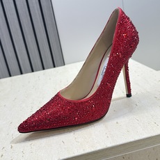 周仰杰Jimmy Choo 2026早春新款水钻果冻色女婚鞋 吉米周JC字母logo 高跟尖头水晶单婚材 周仰杰Jimmy Choo 2026早春新款水钻果冻色女婚鞋 吉米周JC字母logo 高跟尖头水晶单婚材