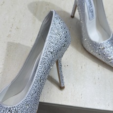 周仰杰Jimmy Choo 2026早春新款水钻果冻色女婚鞋 吉米周JC字母logo 高跟尖头水晶单婚材 周仰杰Jimmy Choo 2026早春新款水钻果冻色女婚鞋 吉米周JC字母logo 高跟尖头水晶单婚材