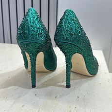 周仰杰Jimmy Choo 2026早春新款水钻果冻色女婚鞋 吉米周JC字母logo 高跟尖头水晶单婚材 周仰杰Jimmy Choo 2026早春新款水钻果冻色女婚鞋 吉米周JC字母logo 高跟尖头水晶单婚材