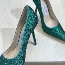 周仰杰Jimmy Choo 2026早春新款水钻果冻色女婚鞋 吉米周JC字母logo 高跟尖头水晶单婚材 周仰杰Jimmy Choo 2026早春新款水钻果冻色女婚鞋 吉米周JC字母logo 高跟尖头水晶单婚材