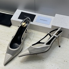 SAINT LAURENT PARIS 圣罗兰2026春夏新款高跟尖头女鞋 YSL字母logo明星同款 SAINT LAURENT PARIS 圣罗兰2026春夏新款高跟尖头女鞋 YSL字母logo明星同款