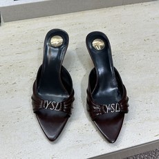 SAINT LAURENT PARIS 圣罗兰2026早春新款中跟水钻女鞋 YSL字母logo五金扣明 SAINT LAURENT PARIS 圣罗兰2026早春新款中跟水钻女鞋 YSL字母logo五金扣明