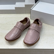 Maison Margiela 马吉拉 2026春夏新款玛丽珍弹力芭蕾舞娃娃女单鞋 MM6字母logo皮 Maison Margiela 马吉拉 2026春夏新款玛丽珍弹力芭蕾舞娃娃女单鞋 MM6字母logo皮