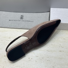 Brunello Cucineli 布鲁内诺库奇内利2026春夏新款串珠女鞋 BC 字母logo平底小方 Brunello Cucineli 布鲁内诺库奇内利2026春夏新款串珠女鞋 BC 字母logo平底小方